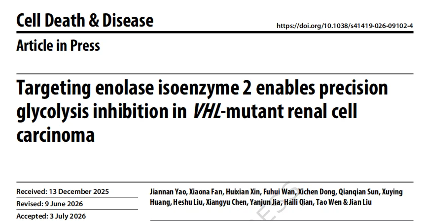 Cell Death & Disease Article