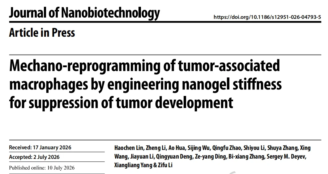 Journal of Nanobiotechnology Article